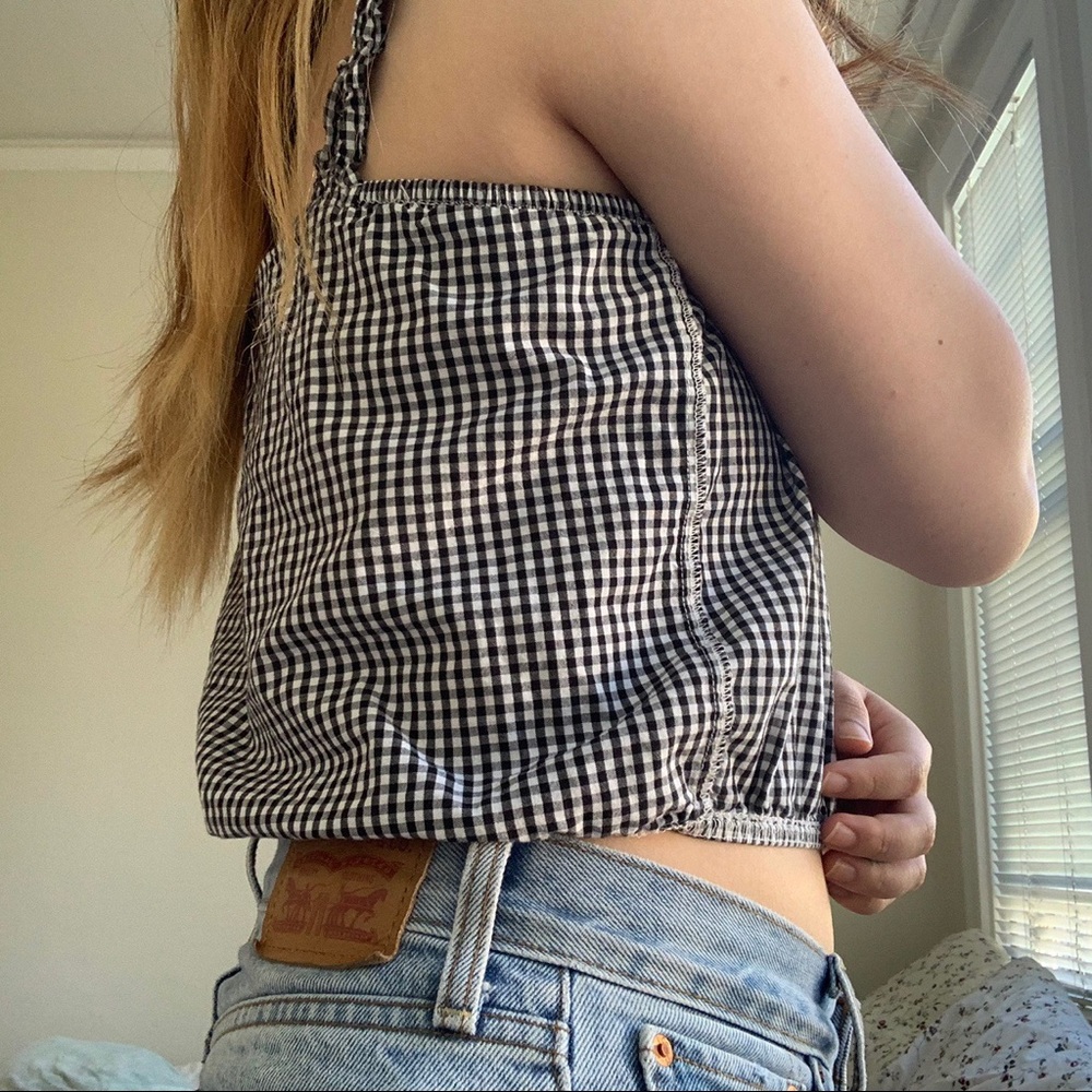 Vintage Checkered tank top